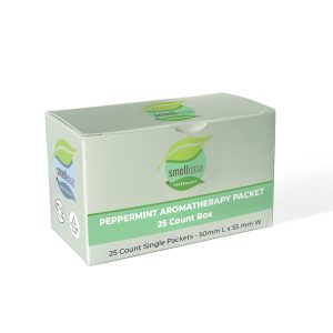 Peppermint Aromatherapy Packet 25 Count Box - 240 Pack